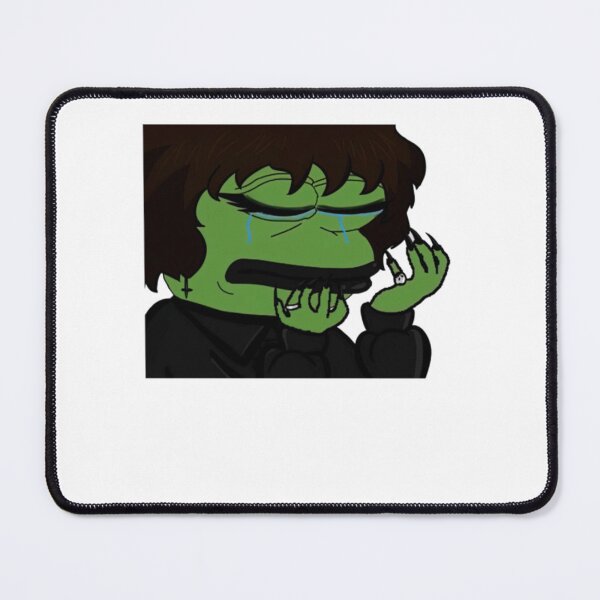 Item preview, Goth Sad Pepe Gothic Meme  designed and sold by Kathleenblairo.