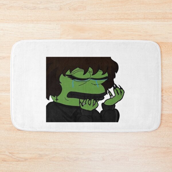 Item preview, Goth Sad Pepe Gothic Meme  designed and sold by Kathleenblairo.