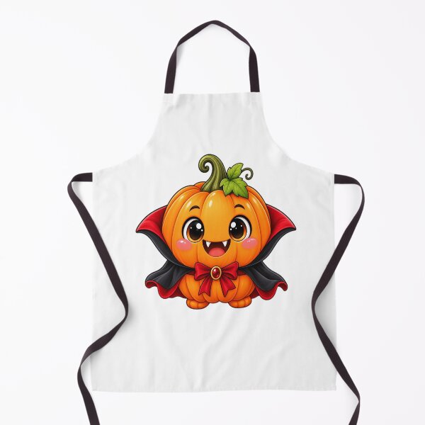 Item preview, Adorable Vampire Pumpkin Halloween Character designed and sold by Pixanova.