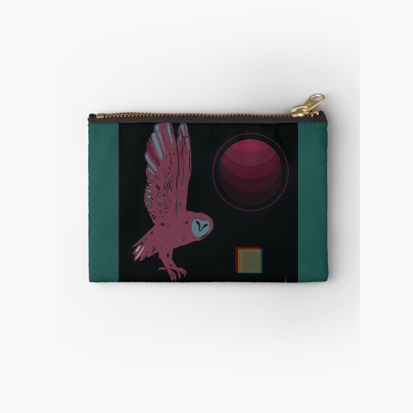 Item preview, Glitch Owl — Crimson Orbit No. 01 designed and sold by MikZviagin.