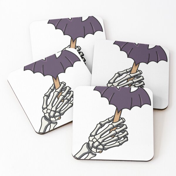 Item preview, Skeleton Hand Bat Umbrella Design designed and sold by Ranpict.