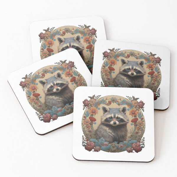 Item preview, Cute Raccoon Vintage Illustration designed and sold by elizah-jeffcoat.