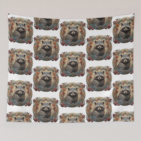 Item preview, Cute Raccoon Vintage Illustration designed and sold by elizah-jeffcoat.
