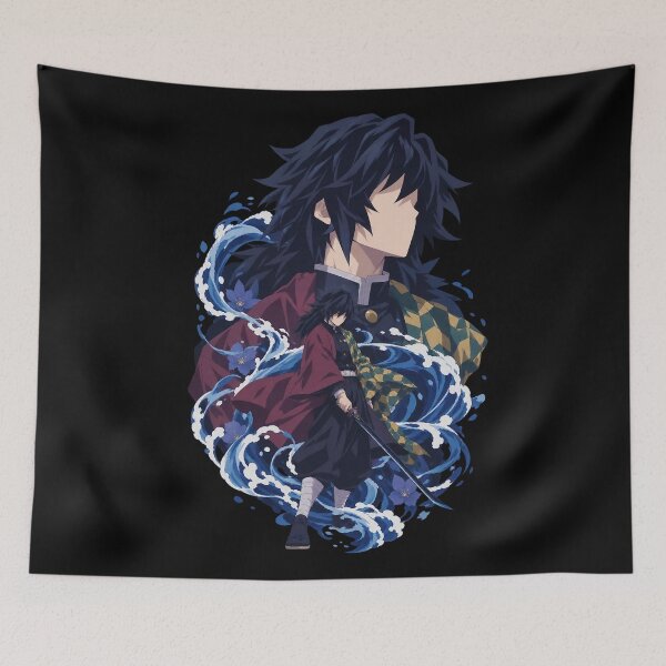 Item preview, Giyu Tomioka Water Breathing Poster – Demon Slayer designed and sold by · GAMING SOUL ·.