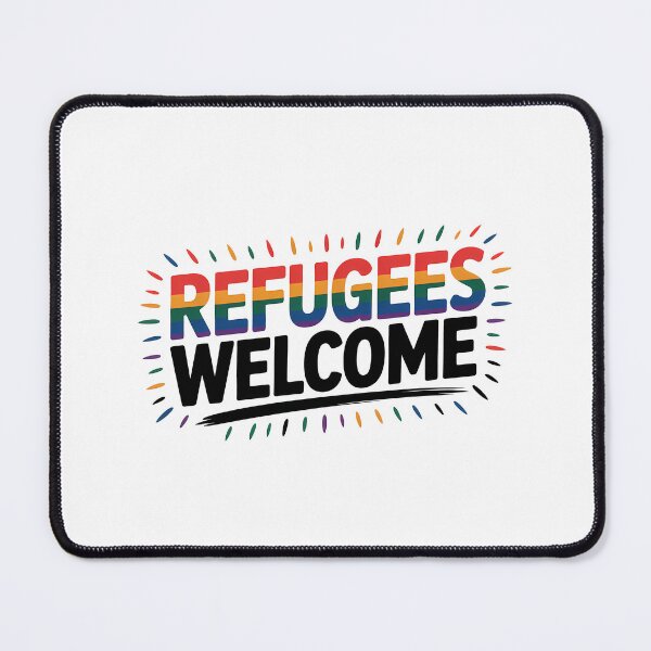 Item preview, Refugess Welcome – Immigration Statement Design designed and sold by LoFizzy.