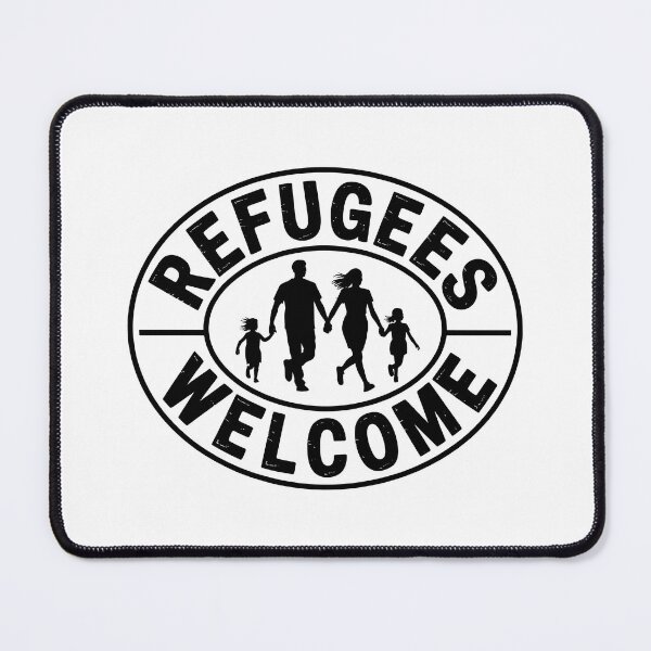 Item preview, Refugees Welcome – Immigration Statement Design designed and sold by LoFizzy.