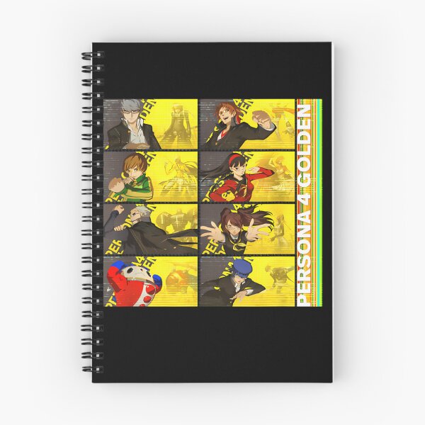 Item preview, Persona Four Golden Investigation Team Yellow Tv Grid Anime Character Display designed and sold by chirazbz.