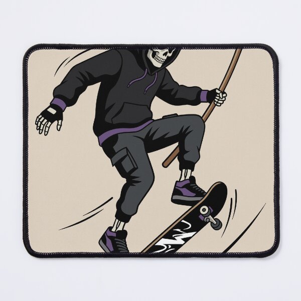 Item preview, Grim Reaper Skateboard Streetwear Halloween designed and sold by Ranpict.