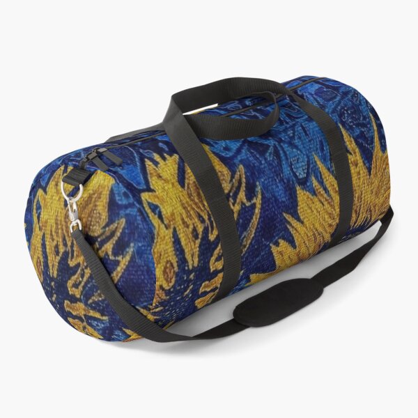 Item preview, • Cobalt Blue and Yellow Sunflower Abstract Tapestry Pattern designed and sold by LuxuryApparels.