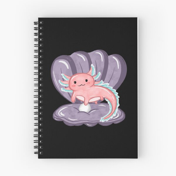 Item preview, Cute Pink Axolotl In A Seashell Pearl Graphic Design designed and sold by MoodSays.