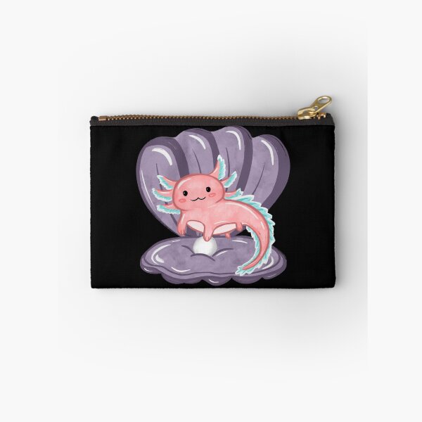 Item preview, Cute Pink Axolotl In A Seashell Pearl Graphic Design designed and sold by MoodSays.