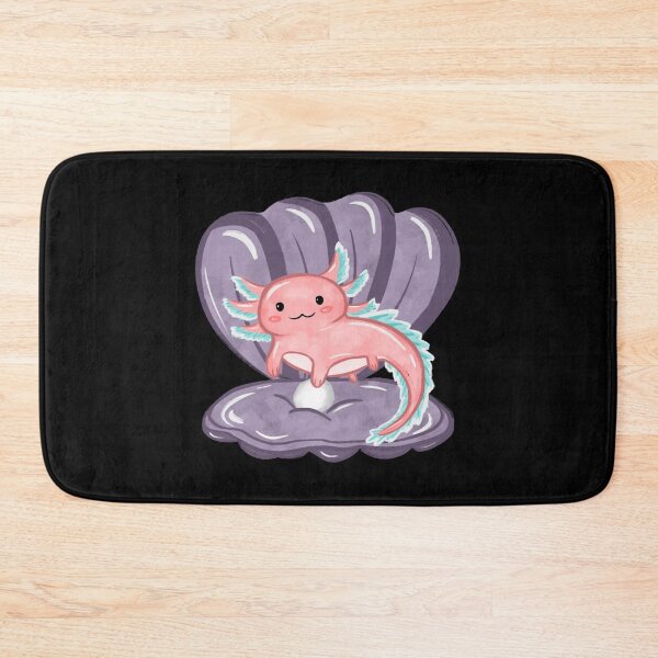 Item preview, Cute Pink Axolotl In A Seashell Pearl Graphic Design designed and sold by MoodSays.