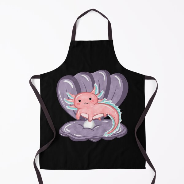 Item preview, Cute Pink Axolotl In A Seashell Pearl Graphic Design designed and sold by MoodSays.