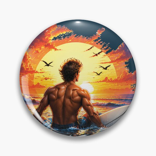 Item preview, Same Ocean Higher Goals Surfing Wave Adventure Design designed and sold by M. Mamdouh Artworks.