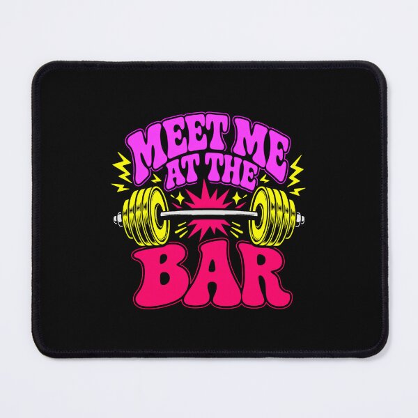 Item preview, Gym shirt: Meet me at the bar designed and sold by santoshputhran.