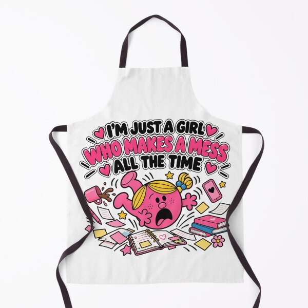 Item preview, I'm just girl who makes a mess all the time  designed and sold by SABIPRO.
