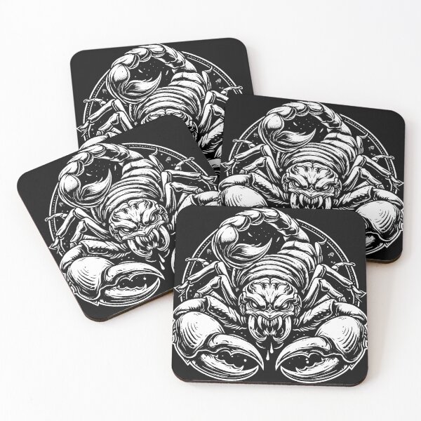 Item preview, Dark Art Scorpion Skull Death Poison Desert Tattoo designed and sold by MORSPECTIVE.