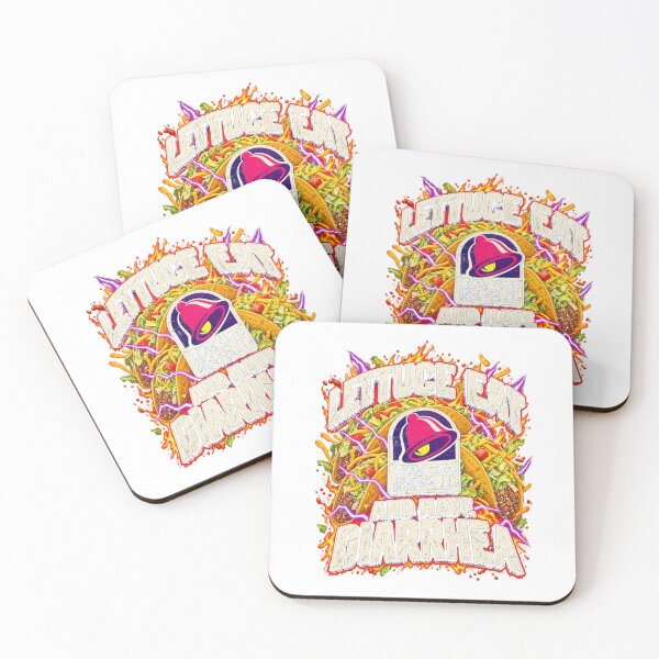 Item preview, Lettuce Eat Spicy Mexican Tacos Funny Fast Food Toilet Humor Graphic designed and sold by EmmaSchaffer1.