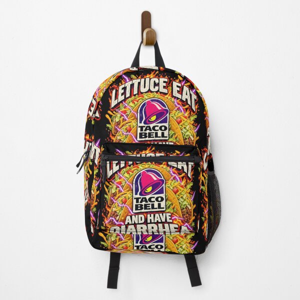 Item preview, Lettuce Eat Spicy Mexican Tacos Funny Fast Food Toilet Humor Graphic designed and sold by EmmaSchaffer1.