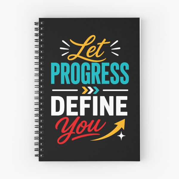 Item preview, Let Progress Define You Motivational Growth Mindset Typography T-Shirt designed and sold by rejowan-arts.