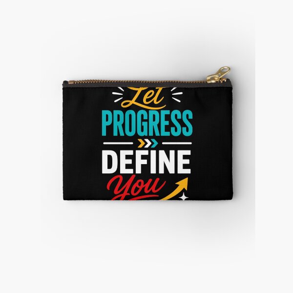 Item preview, Let Progress Define You Motivational Growth Mindset Typography T-Shirt designed and sold by rejowan-arts.
