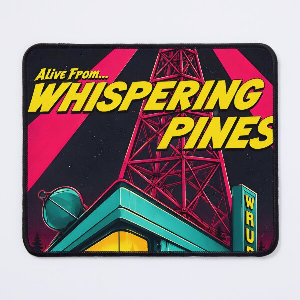 Item preview, Retro Radio Tower Neon Night Illustration designed and sold by Harry-Huff.