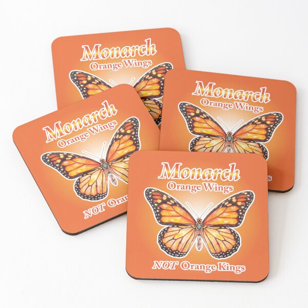 Item preview, The Monarch, Orange Wings Not Orange Kings designed and sold by LisasMasterpiece.