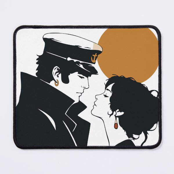 Item preview, Mediterranean Sailor | European Comic Inspired | Vintage Comic Couple Decor | Nautical Love Art designed and sold by Studio pod Burom.