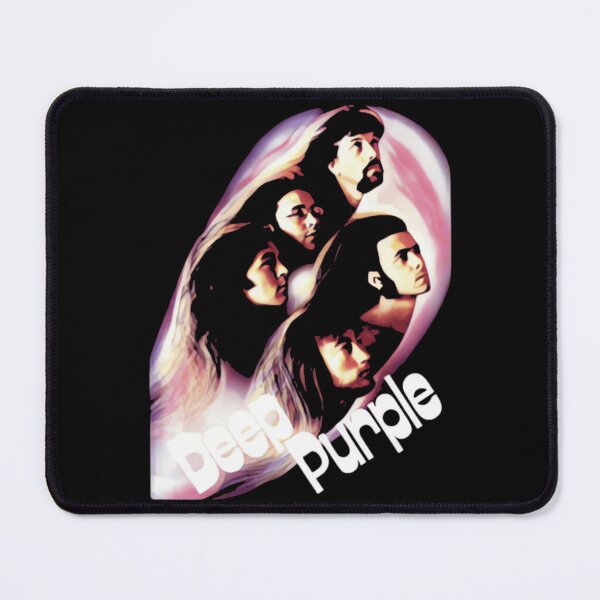 Item preview, Deep Purple Vintage Oval Band Portrait designed and sold by CampbellkhDesig.