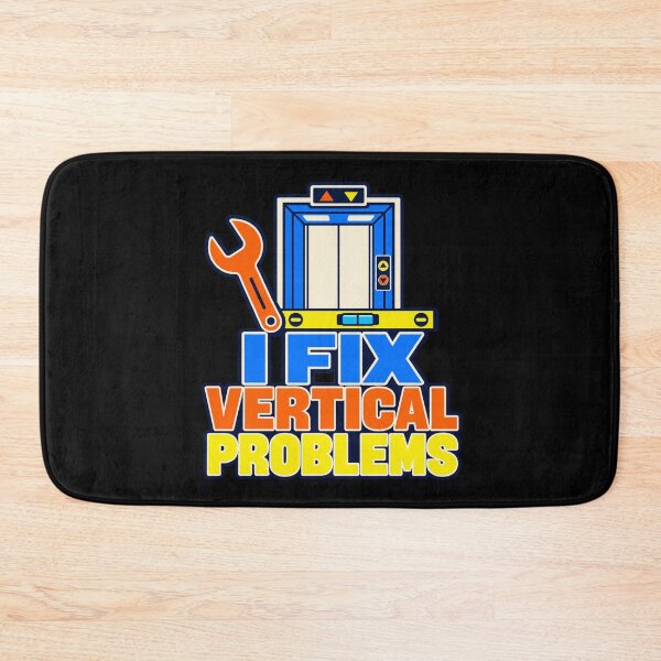 Item preview, I Fix Vertical Problems Elevator Mechanic Humor designed and sold by DreamLayerStudio.