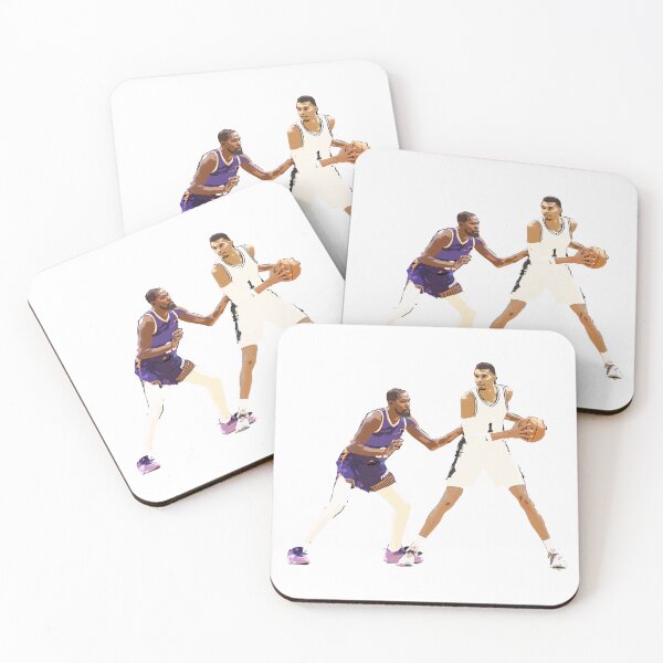 Item preview, Victor Wembanyama vs. Kevin Durant designed and sold by raffrasta.