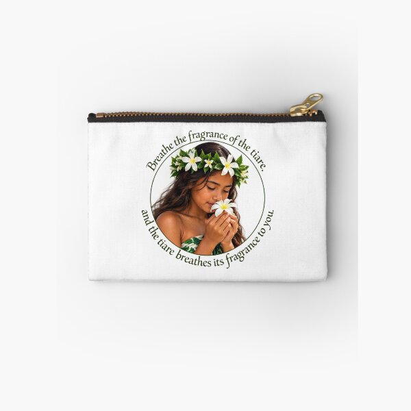 Item preview, Tahiti Wellness Proverb - Breathe the fragrance of the tiare | Pacific Art designed and sold by ShakaLife.org.