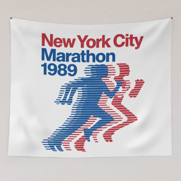 Item preview, New York City 1989 – Retro Marathon Running Club designed and sold by bisha.
