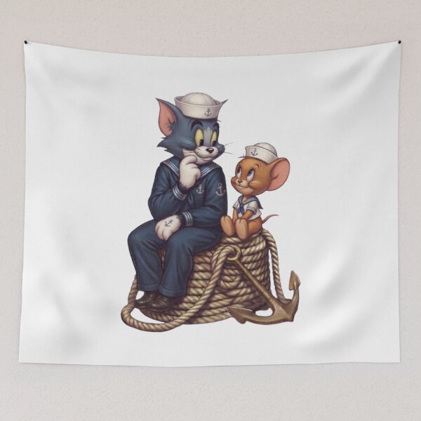Item preview, Nautical Getaway: Tom and Jerry as Freshwater Sailors designed and sold by CHRIST5000.