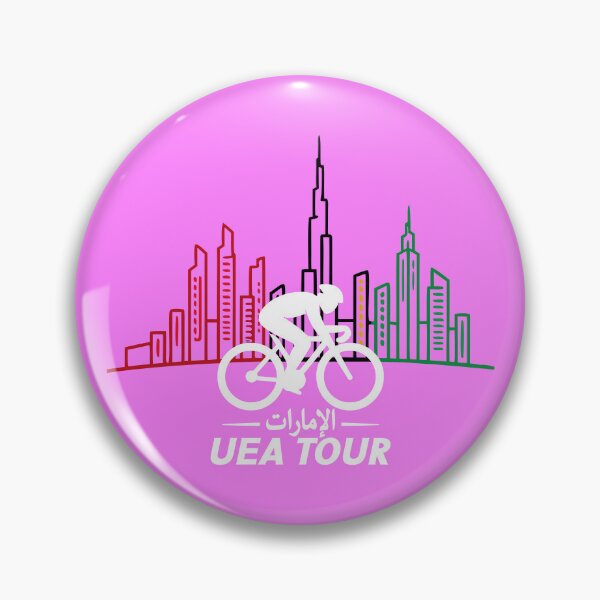 Item preview, UEA tour United Arab Emirates cycling lovers cyclist  designed and sold by Colorfulman.