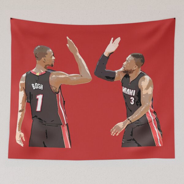 Item preview, Dwyane Wade & Chris Bosh designed and sold by raffrasta.