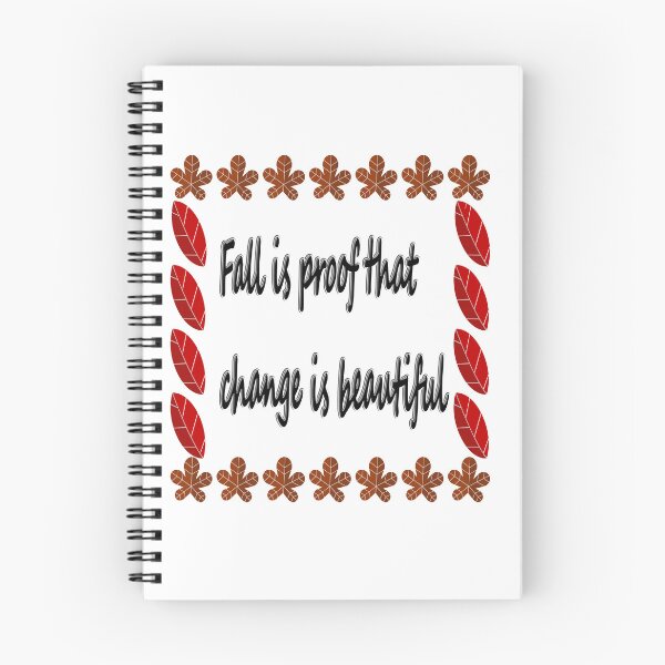 Item preview, Fall Is Proof That Change Is Beautiful - Autumn Quote designed and sold by NAMASTHE WORLD.