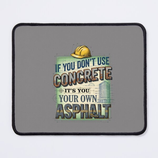 Item preview, Concrete Asphalt Pun Hard Hat Construction Humor-10 designed and sold by ValentiGruber.