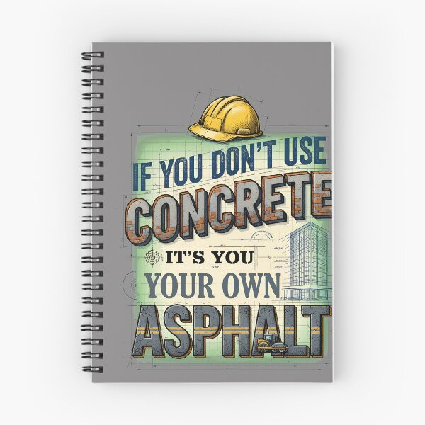 Item preview, Concrete Asphalt Pun Hard Hat Construction Humor-10 designed and sold by ValentiGruber.
