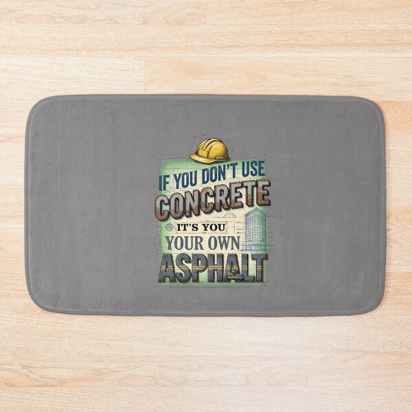Item preview, Concrete Asphalt Pun Hard Hat Construction Humor-10 designed and sold by ValentiGruber.