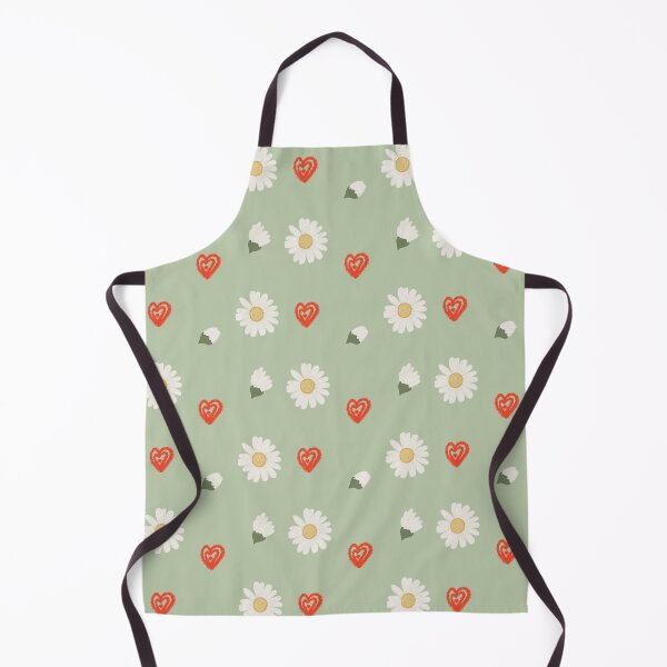 Item preview, Daisy Floral Heart Cute Cottagecore Pattern Gift for Women designed and sold by LafinaArt.
