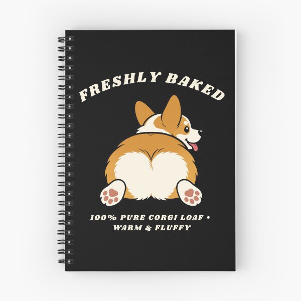 Item preview, Corgi Butt Freshly Baked Loaf Sploot Funny Dog Retro Sticker Art designed and sold by wildsilencee.