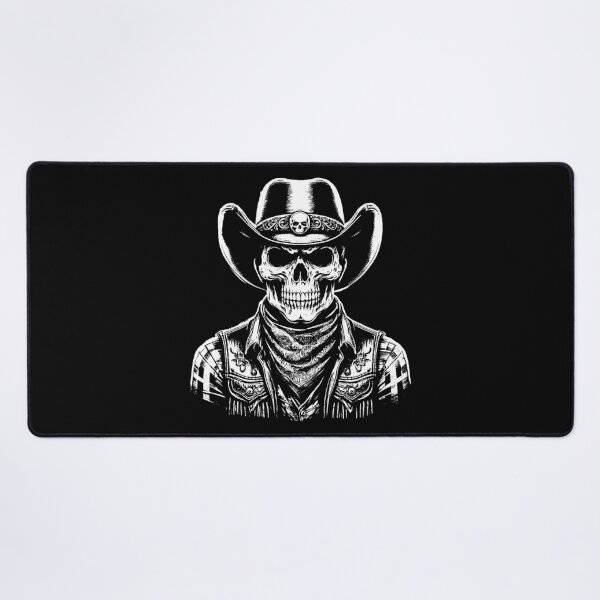 Item preview, Dark Art Skull Cowboy Skeleton designed and sold by MORSPECTIVE.