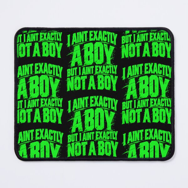 Item preview, I Aint Exactly A Boy Non Binary Pride Demiboy Vintage Grunge Typography Art designed and sold by EmmaSchaffer1.
