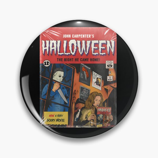 Item preview, Vintage Comic Book Horror Slasher Mystery Poster designed and sold by RiyaAnands.