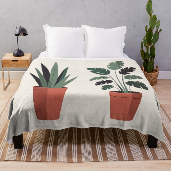 Item preview,  Minimal Potted Plant Duo designed and sold by TrendMorphic.