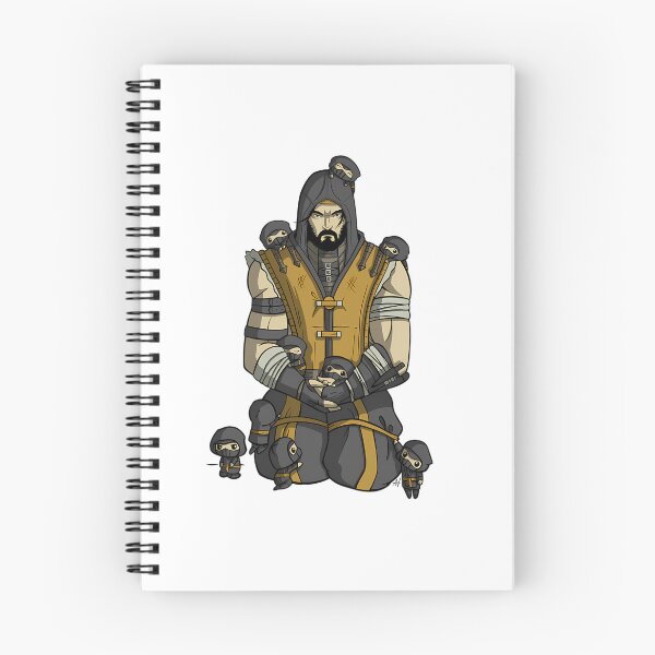 Item preview, Scorpion And Little Ninjas - Mortal Kombat designed and sold by kyla-leach.