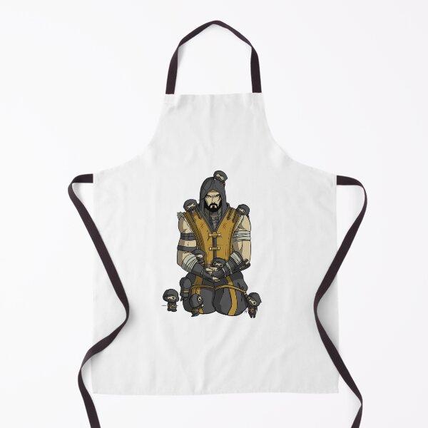 Item preview, Scorpion And Little Ninjas - Mortal Kombat designed and sold by kyla-leach.
