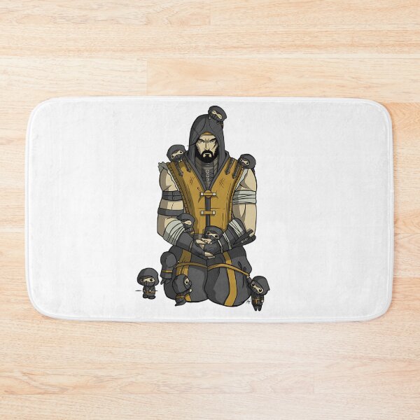 Item preview, Scorpion And Little Ninjas - Mortal Kombat designed and sold by kyla-leach.