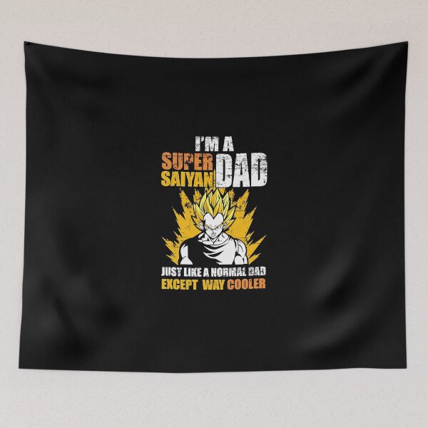 Item preview, Vintage-Super-Saiyan-Dad-Quotes designed and sold by fbsvbtom.